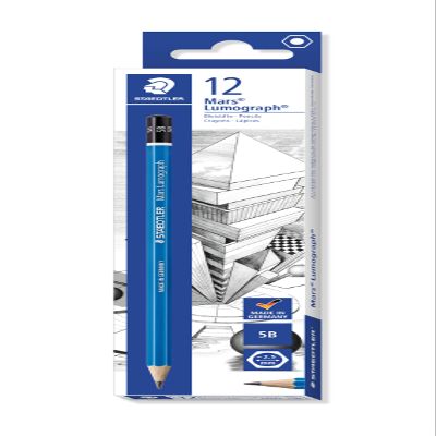 Staedtler Mars Lumograph 1005B Pencil (Pack of 12)