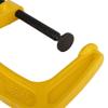 STANLEY 0-83-035 Max Steel C-Clamp-150mm (Yellow & Black), Limited lifetime warranty view 4