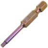 PrecisionBits for hexagon socket screws, external hexagon according to DIN 3126 shape E 6,3 (1/4") view 1