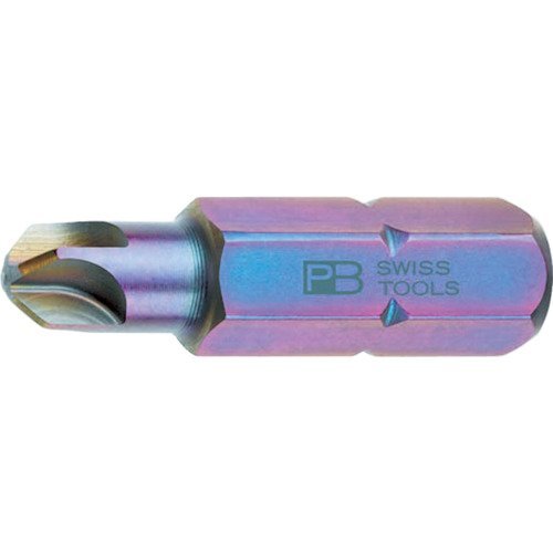 PB Swiss Tools 1/4" PrecisionBit with nanocoating for TorqSet Screws, Size 8
