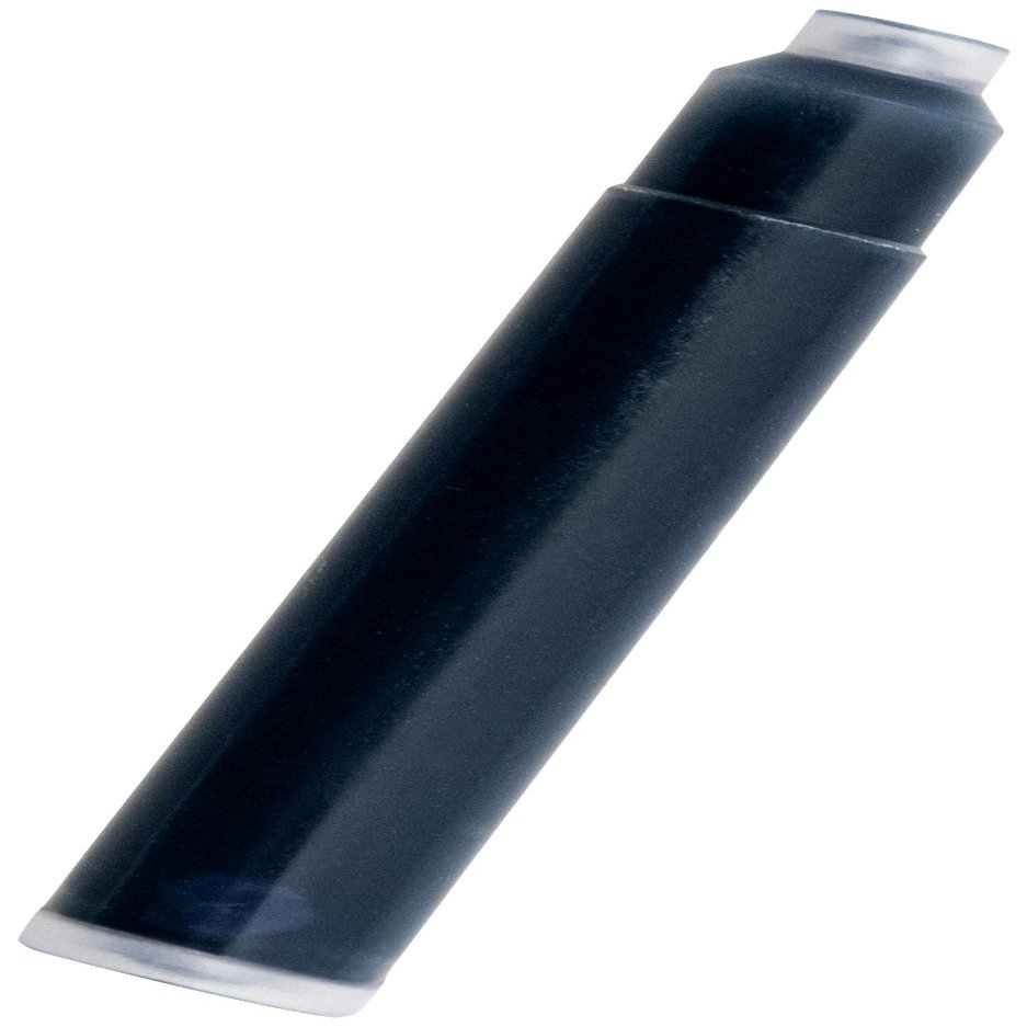 Monteverde International Size Cartridge to Fit Fountain Pens, Blue Black, 6 per Pack (G302BB)