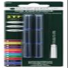 Monteverde Internatinal Size Cartridge to Fit Fountain Pens, Blue, 6 per Pack (G302BU) view 1