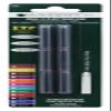 Monteverde Internatinal Size Cartridge to Fit Fountain Pens, Burgandy, 6 per Pack (G302BG) view 1