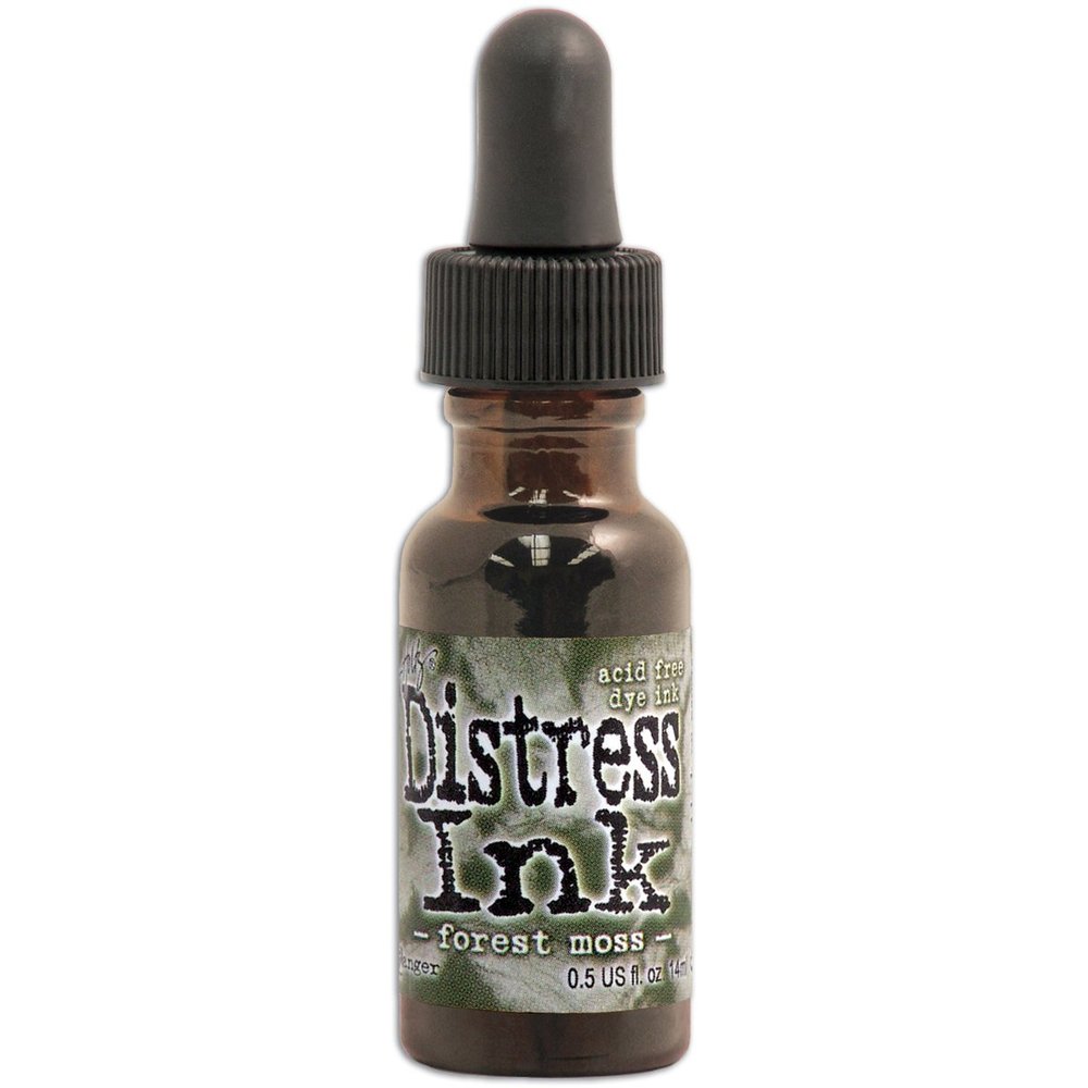 Ranger DRI-27256 Tim Holtz Distress Ink Reinker, 0.5-Ounce, Forest Moss