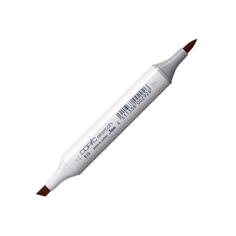 Copic Markers E15-Sketch, Dark Suntan