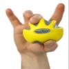 CanDo 10-1980 Digi-Squeeze Hand Exerciser, Medium, Yellow-X-Light view 4