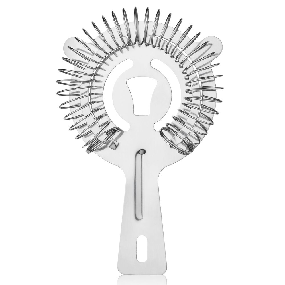 True Stainless Steel Cocktail Strainer, Silver