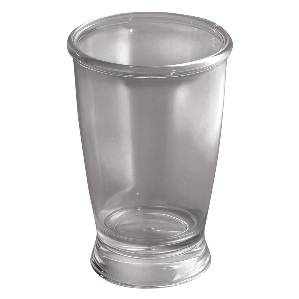 InterDesign Franklin Rustproof Multipurpose Plastic Tumbler Cup, Pen Stand for Study Table Stylish - (8.4 x 10.7) CM, Smoke