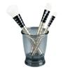 InterDesign Franklin Rustproof Multipurpose Plastic Tumbler Cup, Pen Stand for Study Table Stylish - (8.4 x 10.7) CM, Smoke view 2