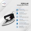 Wipro GD102 Popular 1000 Watt Electric Dry Iron, Lightweight, Chrome finish, Anti bacterial German Weilburg Double Coated Soleplate, Quick Heat Up, Stylish & Sleek, Aluminium, 2 Years Warranty, Black view 2