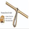 Smart Shophar Brass Iceco Aldrop 8 Inches Gold Silver Pack of 1 / Main Double Door Hardware Aldrops/Lightweight Latch for Home Gate Fancy Aldrop for Door Fittings/Aldrop Lock Set view 3