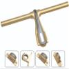 Smart Shophar Brass Iceco Aldrop 8 Inches Gold Silver Pack of 1 / Main Double Door Hardware Aldrops/Lightweight Latch for Home Gate Fancy Aldrop for Door Fittings/Aldrop Lock Set view 4