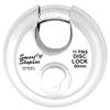 Smart Shophar Steel Disc Ultra Keys Shutter Lock 90 mm Silver, Pack of 1 / Heavy-Duty Locking Mechanism/Corrosion Resistant/Ideal for Commercial and Industrial Use view 3