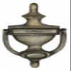 Smart Shophar Brass Georgion Door Knocker 8 Inches Antique, Pack of 1 - Stylish and Reliable Door Knocker - Outstanding, Classic Design, Quick and Simple Mounting view 1
