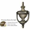 Smart Shophar Brass Georgion Door Knocker 8 Inches Antique, Pack of 1 - Stylish and Reliable Door Knocker - Outstanding, Classic Design, Quick and Simple Mounting view 3