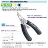 Proskit 1PK-501C Stainless Steel Micro Bent Nose Plier (100mm), (Black) view 2