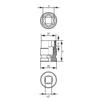 Yato YT-1019 Impact Socket 1/2inch X29mm|Impact Socket Wrench Adaptor|Power Tools|Home Tools|Industrial tools|Mechanical Tools|Automotive|CrMoSCM-440|CrV50BV30|Black Phosphated|Cold Forged|Socket Set view 2