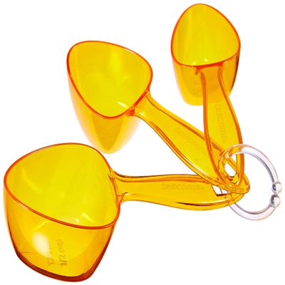 Tescoma Presto Measuring Scoops, 3-Pieces, Orange