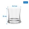 Ocean Tango Rock Tumbler Set, 350ml, Set of 6 view 3
