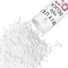 Miyuki Delica Seed Beads 11/0 OPAQUE CHALK WHITE DB200 7.2 Grams view 1