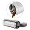 Milton Optima 350 Thermosteel Hot and Cold Flask, 340 ml, Silver | ISI Certified | Vacuum Insulated | Rust Proof | Leak Proof | Tea | Coffee | Juice view 2