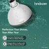 Hindware F160004CP ABS Rain Flow Shower Head for Bathroom, Chrome Finish view 4