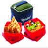 Signoraware Hot N Fresh Lunch Box with Bag, Deep Red view 1