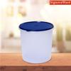 Signoraware Storewell BPA Free Plastic Round Container with Lid | Airtight & Leakproof Push Lock Lid | Kitchen & Pantry Organiser | Ideal for Atta, Rice, Pasta & Grains Organizer (5.5 Ltr | Blue) view 4