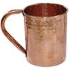 Prisha India Pure Copper Moscow Mule Mug Hammered Style view 1