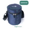 Ecoline V3 Stainless Steel Lunch Box Capacity 1100 ml(2 containers 400ml, 1 Container 300ml) Blue view 2