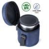 Ecoline V3 Stainless Steel Lunch Box Capacity 1100 ml(2 containers 400ml, 1 Container 300ml) Blue view 4
