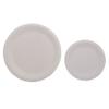 Ecoware 100% Biodegradable, Compostable, Ecofriendly, Disposable Dinner Party Pack (50 Pieces of 10 inch Round Plate and 50 Pieces of 7 inch Round Plate) view 1