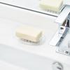 InterDesign Self Draining Soap Dish Holder for Bathroom Storage - Soap Saver Stands for Shower & Sinks, Clear - 0.75" x 3.25" x 4.75", Pack of 3 view 4