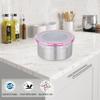 STEELLOCK Stainless Steel Airtight Container with Lid | Leakproof, BPA-Free, Durable Kitchen Storage | Multipurpose Food Storage Containers for Kitchen | SL-1502-set of 1, 1950ml each, Pink view 3