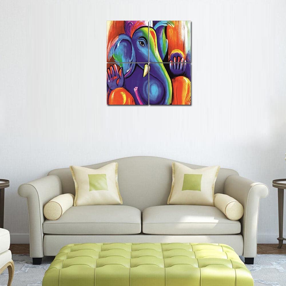 Go Hooked 4 Panel Wall Dcor (Set of 4)