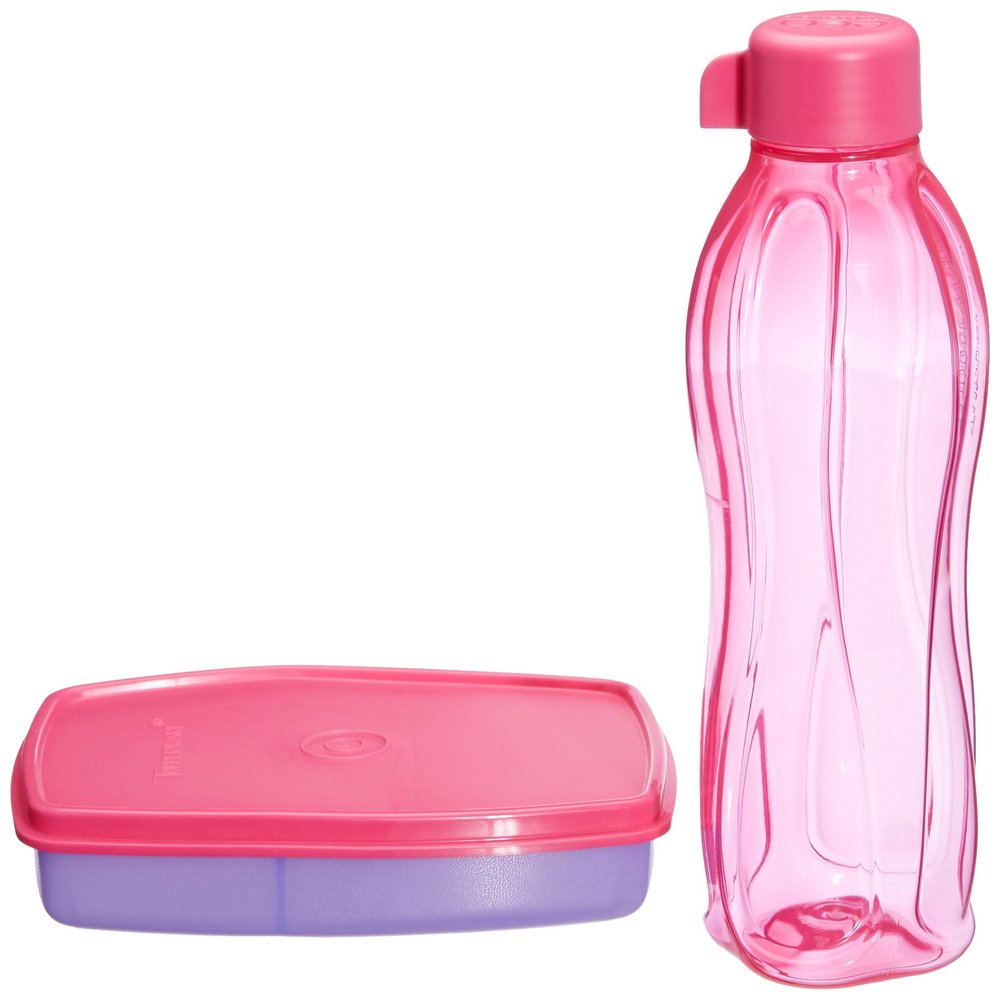 Tupperware Small Slimlunch Aquasafe Plastic Bottle, 500 ml