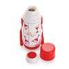Cello Plastic Sensation Belt Flask (BF_SENSA, White Red, 1 L, 1000 ml) view 2