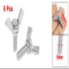 Uxcell Stainless Steel Wing Screw Bolts, 5mm x 12mm Thread, 5-Piece view 2