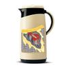 Milton Viva Tuff 1500 Water Jug, PU Insulated Inner Stainless Steel Hot & Cold Jug, BPA Free, Leak Proof, 1.3 Litre, Black, Ideal for Tea, Coffee, Water, Hot Beverages view 1