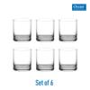 Ocean Rock Glass Set, 245ml, Set of 6,Transparent view 2