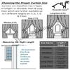 HFI Royal Silky Grommet Long Door Curtain - 9 feet, Navy Blue - 1 Piece view 4