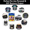GoColor T Shirt Transfer Dark Fabric Inkjet Paper Iron On A4 x5 Sheet Pack view 3