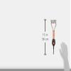 Usha Immersion Heater (2410) 1000 Watts with Shock Protection (Silver), Copper view 3