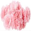 Fourwalls Artificial Decorative Carnation Flower Bunches (18 Flower Heads, 50 cm Tall, Light/Pink) view 1