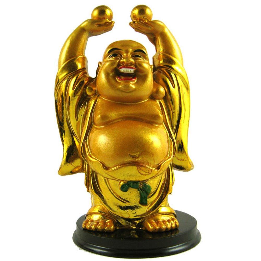 eshoppee Laughing Buddha Budha for Good Luck Laughing Buddha with Ball
