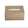 Ecoleatherette - Tissue Box Holder with 100 Pulls Cotton Rags Tissue | Handcrafted Fine Leather - Like Finish | for Gifting, Office Desks, Cars & Home Dcor | Durable & Water Resistant view 3