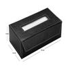 Ecoleatherette - Tissue Box Holder with 100 Pulls Cotton Rags Tissue | Handcrafted Fine Leather - Like Finish | for Gifting, Office Desks, Cars & Home Dcor | Durable & Water Resistant view 4