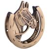 Ace Antique Finish Brass Horse Shoe Door Knocker (5 inches X 4.5 inches) view 2