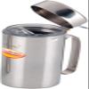 Neelam Stainless Steel Oil Dispenser 1000 ml  Durable & Elegant Liquid Storage Container for Oil, Vinegar, Other Liquids, Leak-Proof Design, Ideal for Cooking, Kitchen Use, Daily Needs. view 1
