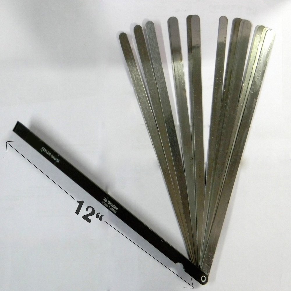 Feeler Gauge Steel Master Feeler Gauge (Black) - 26 Blades